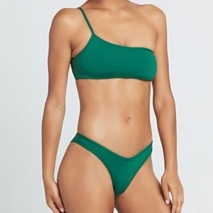 NWT WOMENS L*SPACE WHIPLASH BITSY BOTTOM SIZE S AND MILO TOP BIKINI SIZE M